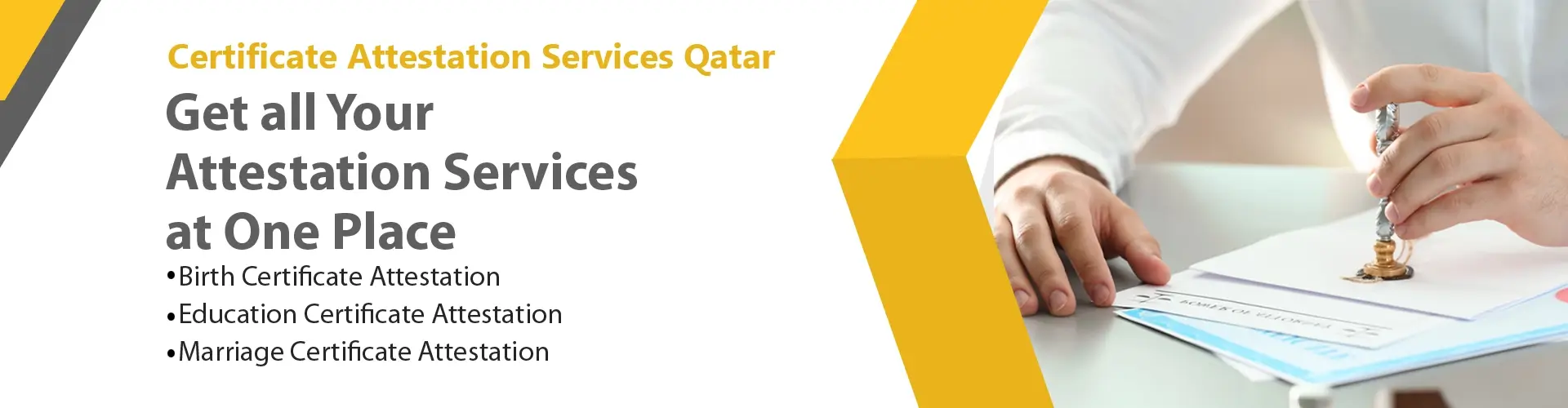 marriage certificate attestation in qatar